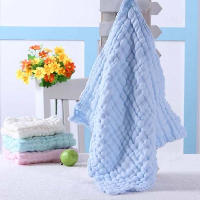 Cotton Gauze Baby Bath Towel