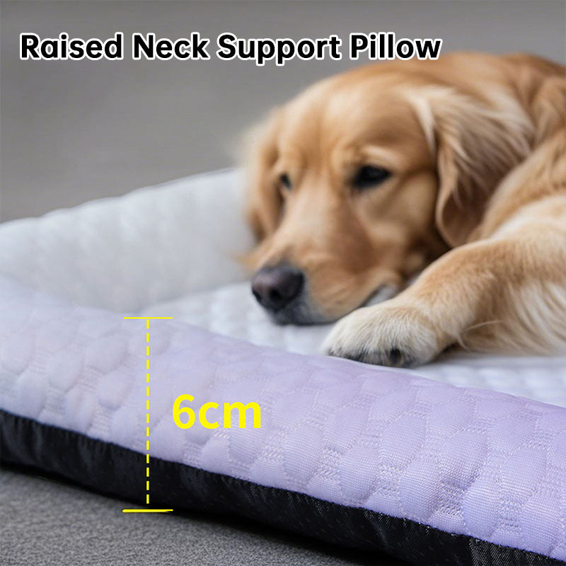 Summer Cooling Pet Pad | Breathable Cold-Silk Ice Mat | Gradient Colors | S/M/L