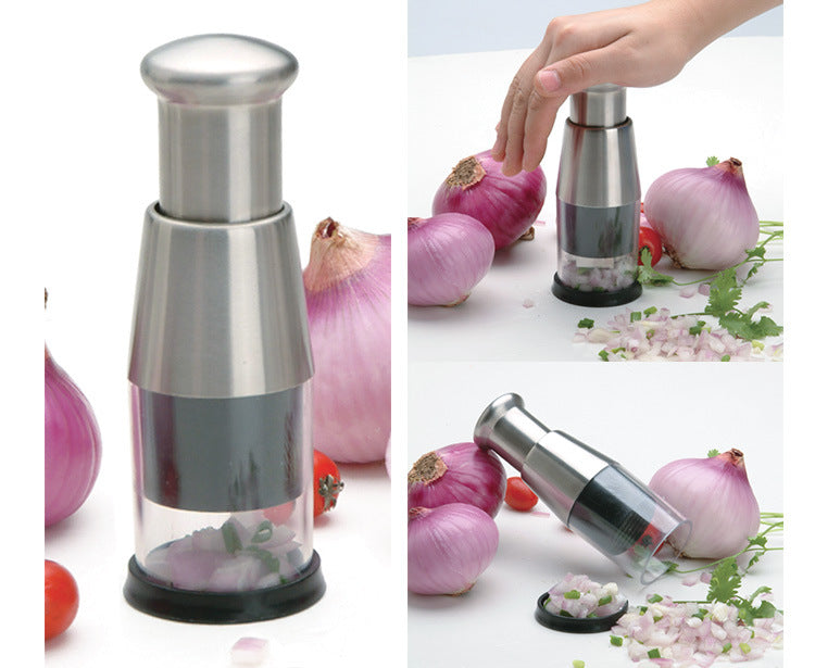 Stainless Steel Garlic Press