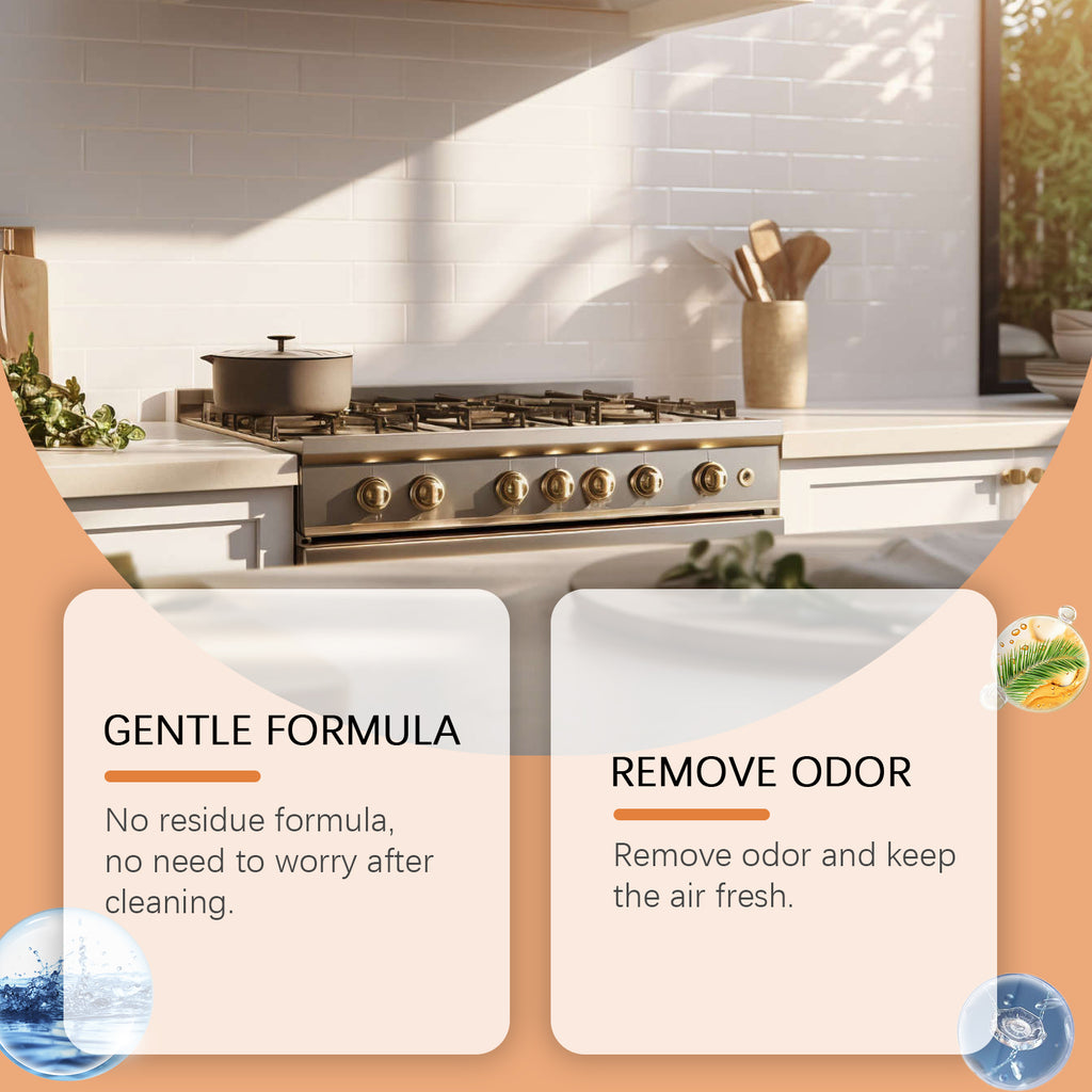 Heavy-Duty Kitchen Oil Foam Cleaner - alternate view