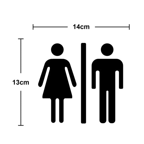 Bathroom Decor Wall & Door Stickers - alternate view