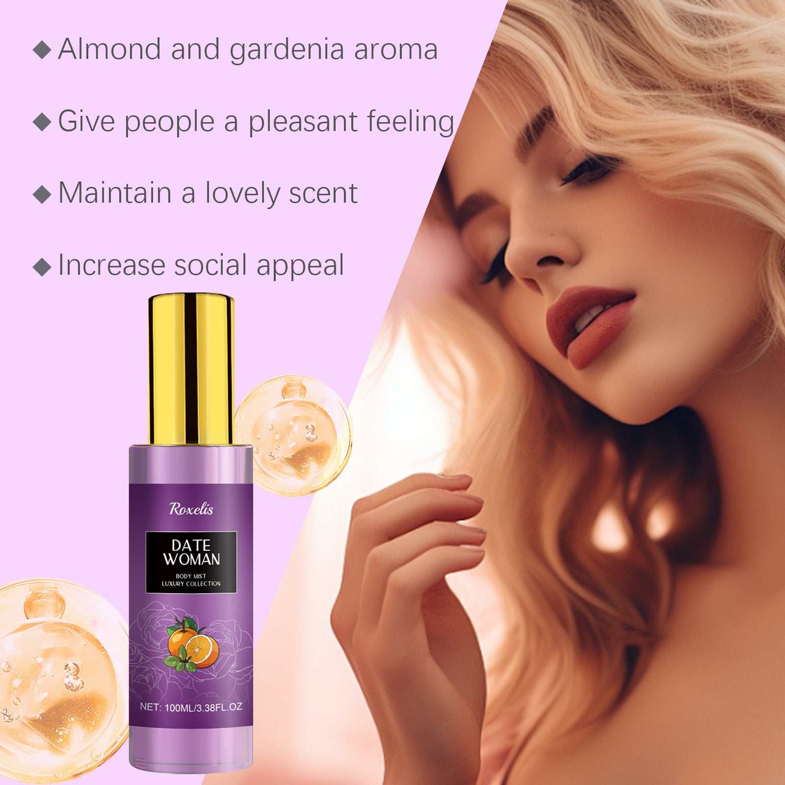 Wood & Rose Niche Fragrance Body Spray