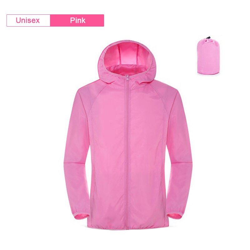 Waterproof Camping Rain Jacket - detail view