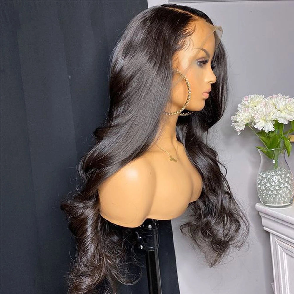 Lace Front Human Hair Closure Wig