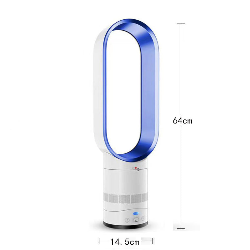 2025 New 16" Bladeless Tower Fan with Remote | Quiet Floor Fan for Home