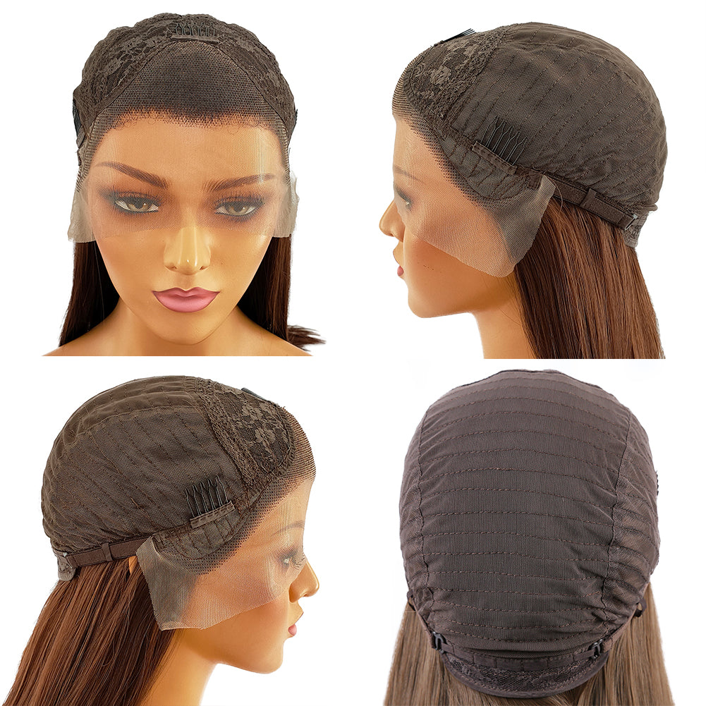 Lace Front Human Hair Closure Wig