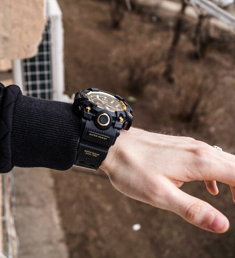 Men's Military Sport Watch, 50M Waterproof - detail view
