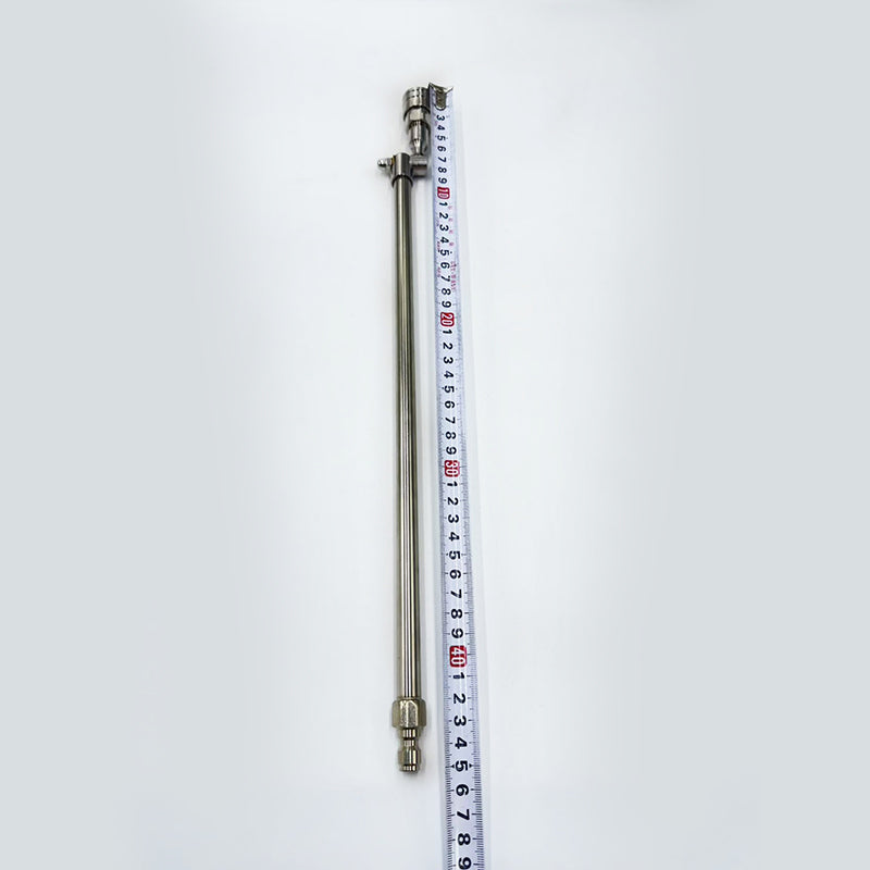 Stainless Steel Pressure Washer Extension Wand | Adjustable Rotating Nozzle | 3 Styles