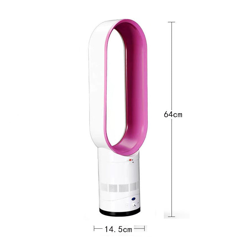 2025 New 16" Bladeless Tower Fan with Remote | Quiet Floor Fan for Home
