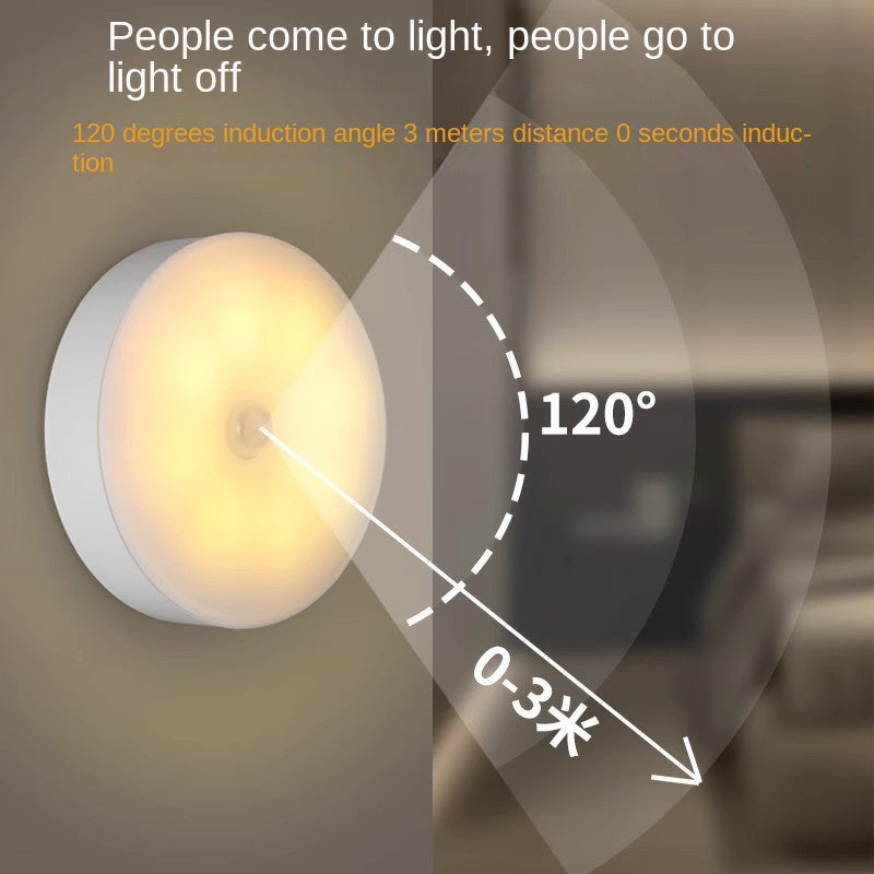 Smart Motion-Sensor Night Light with Wireless Charging - alternate view