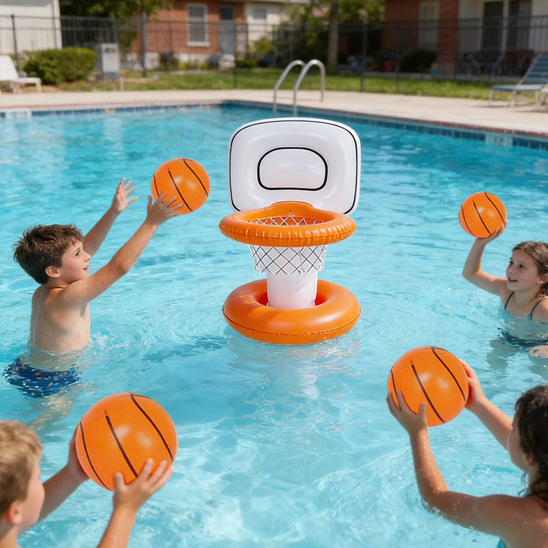 Inflatable Pool Basketball Hoop - alternate view