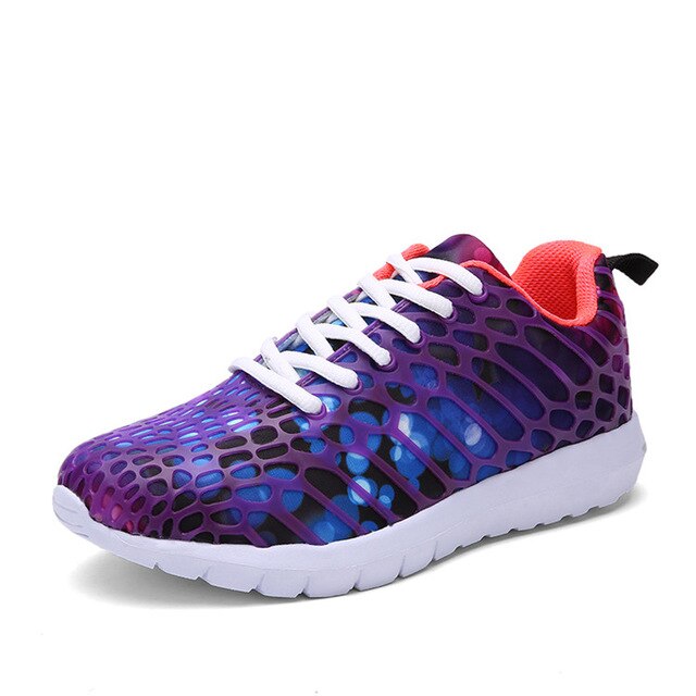 Camouflage Mesh Running Sneakers