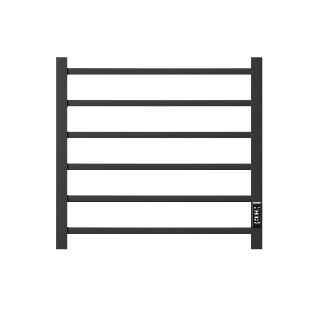 Electric Heated Towel Warmer Rack, 6-Bar