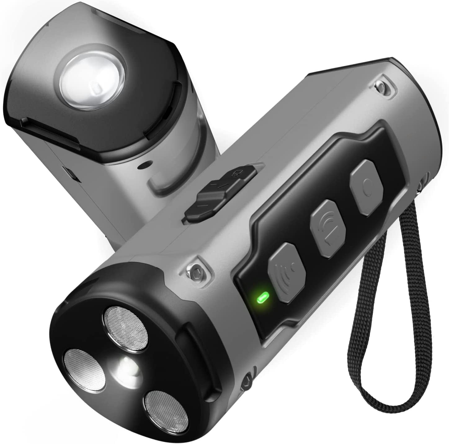 Ultrasonic Dog Repellent with Flashlight - detail view