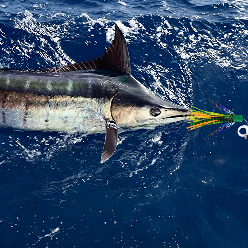 Squid Shape Deep-Sea Trolling Lure - alternate view