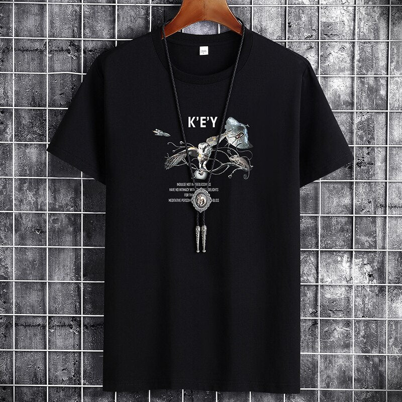 Sport & Hip-Hop Crewneck T-Shirt