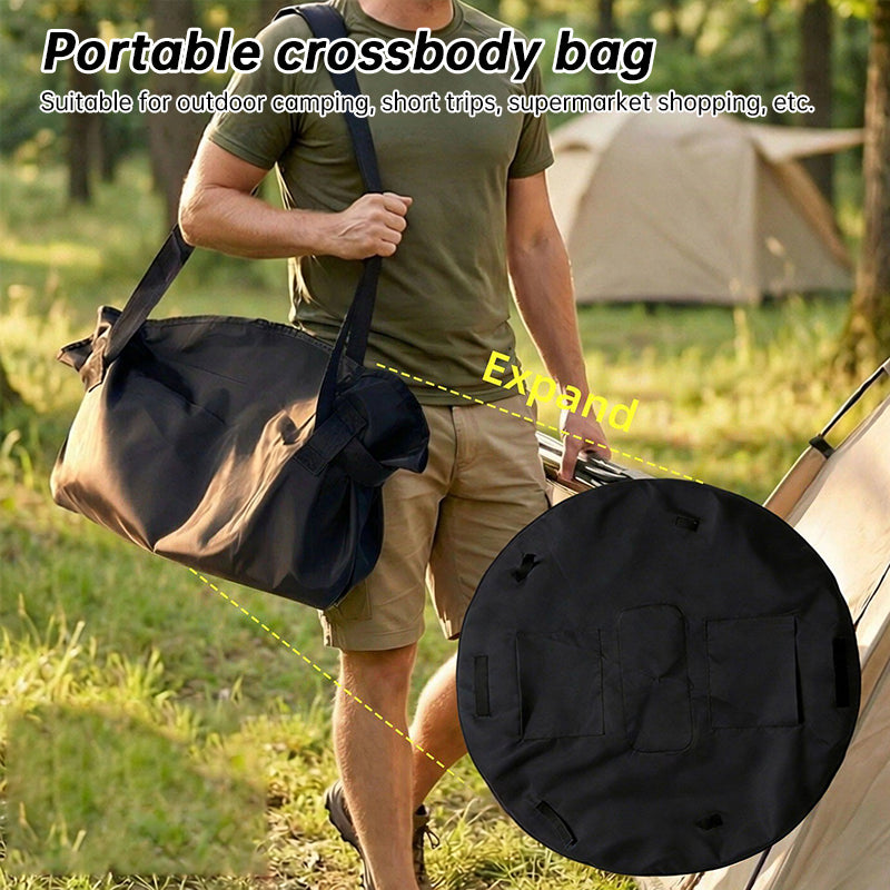 2-in-1 Foldable Travel Duffel Bag & Picnic Blanket | Waterproof | Weekend, Gym & Beach