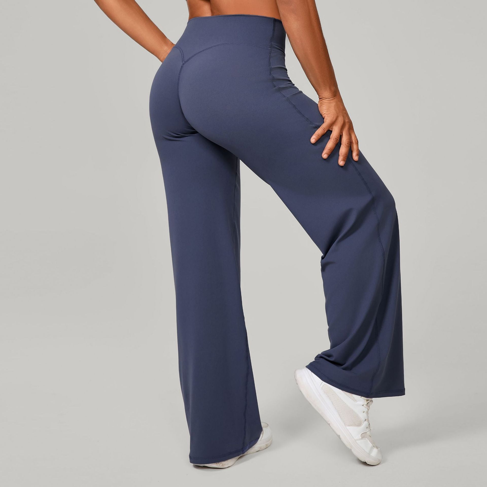 High-Waist Straight-Leg Yoga Pants - alternate view