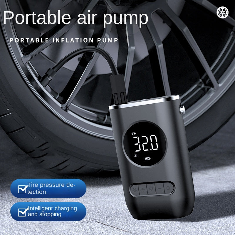 Portable Wireless Car Tire Inflator Pump