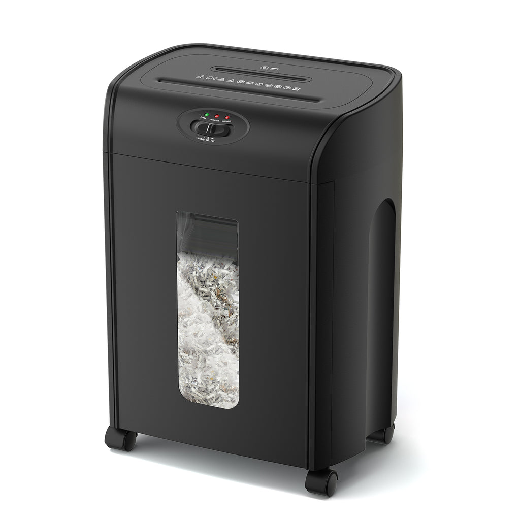 Heavy-Duty 15-Sheet Cross-Cut Paper Shredder