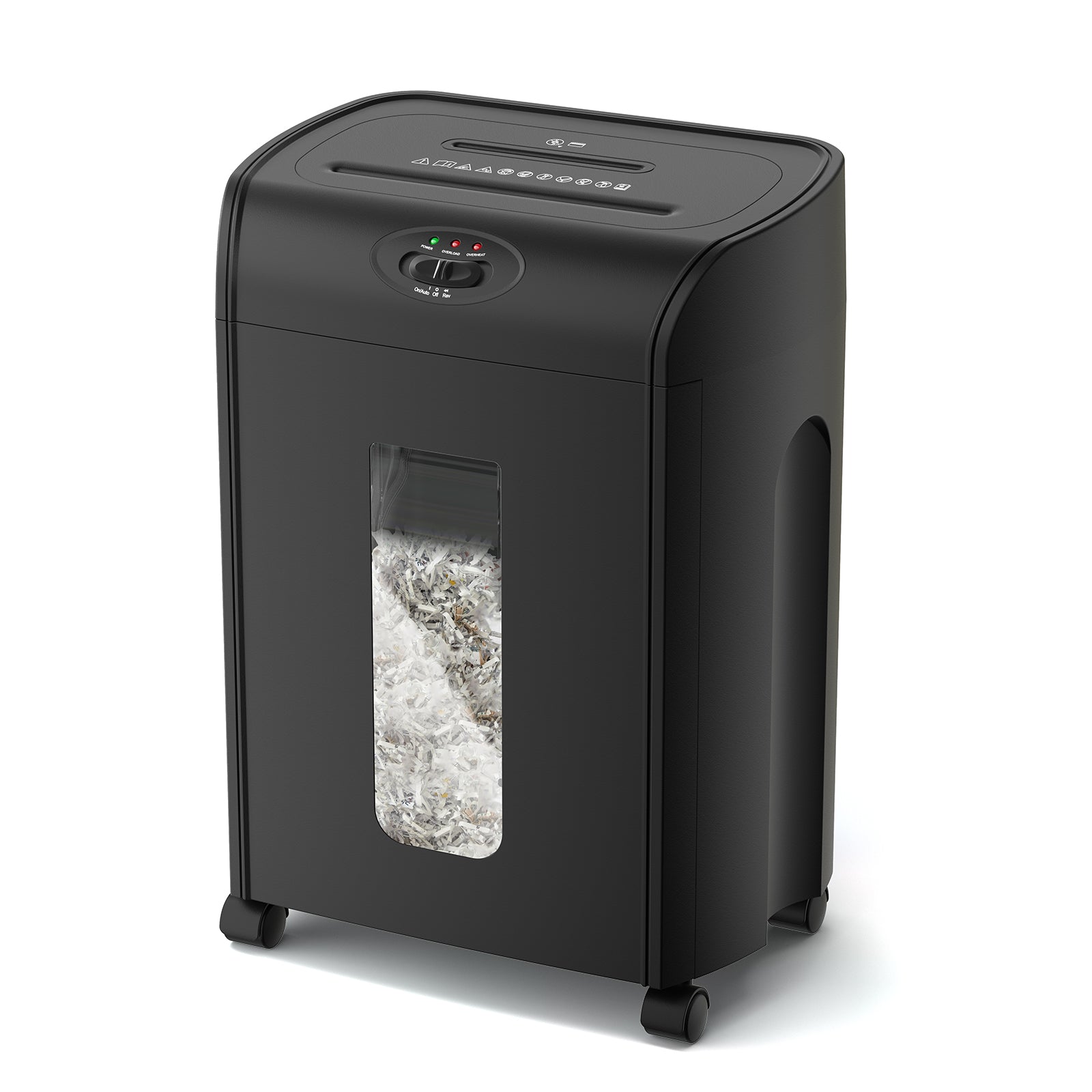 Heavy-Duty 15-Sheet Cross-Cut Paper Shredder