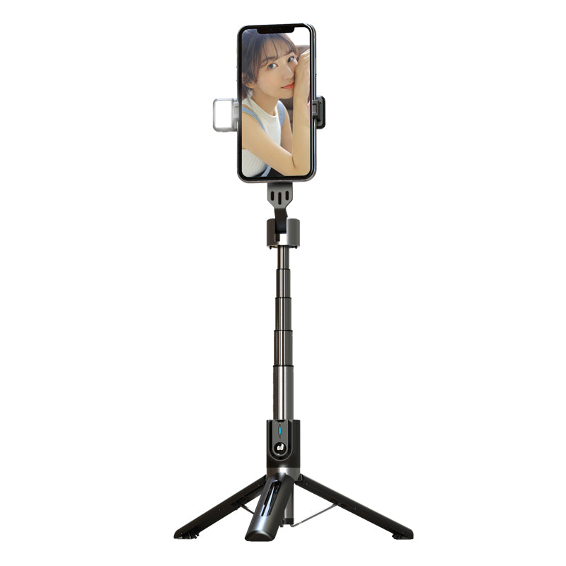 Reinforced Tripod Selfie Stick, Double Fill Light