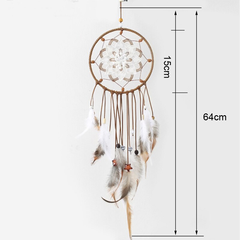 Handcrafted Feather Dream Catcher - alternate view