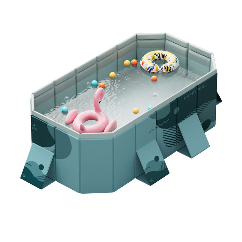 Foldable Rectangular Family Swimming Pool