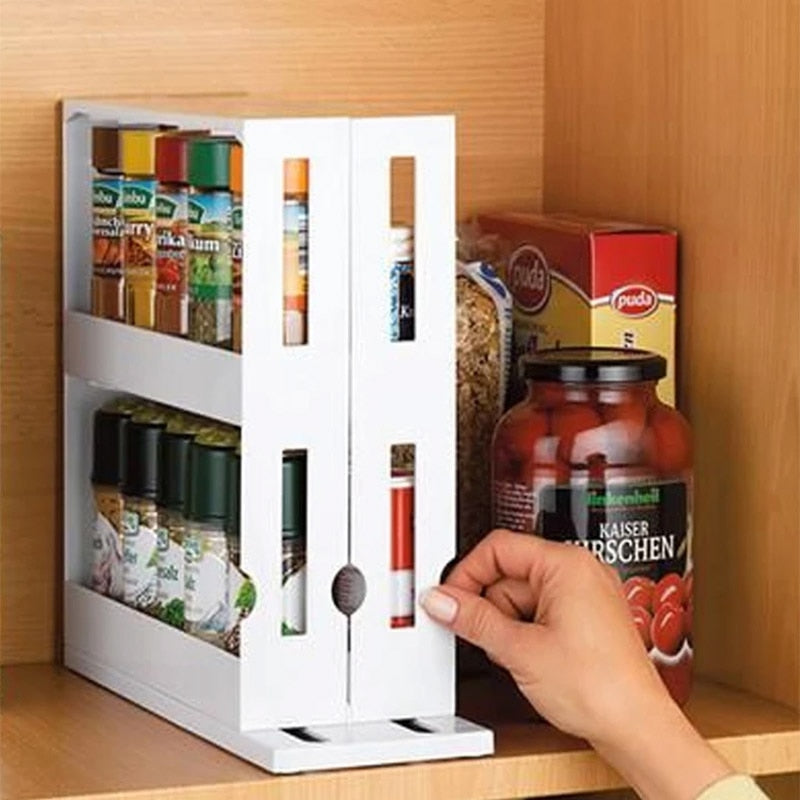 Rotating Cabinet Spice Organizer - alternate view