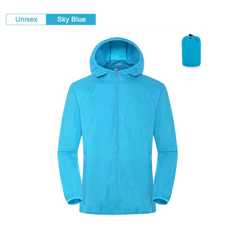 Waterproof Camping Rain Jacket - alternate view