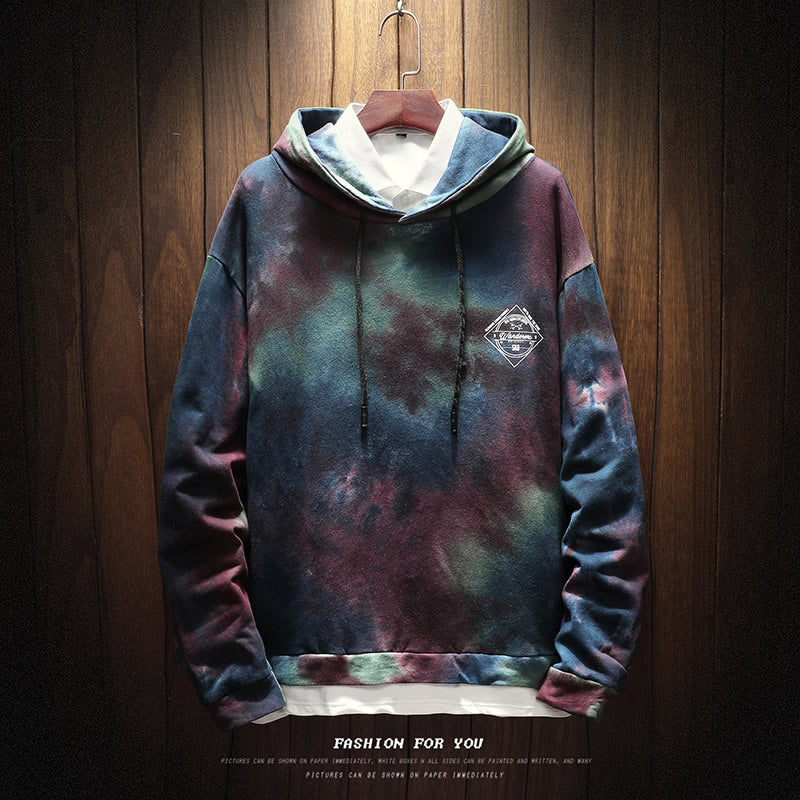 Men's Punk Rock Print Sweatshirt - alternate view