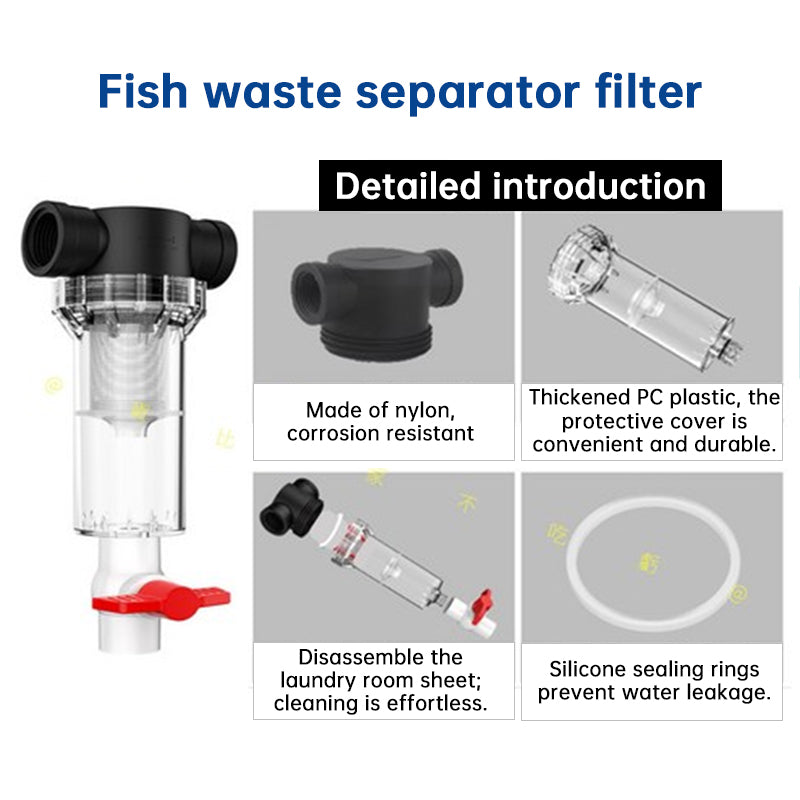 Aquarium Fish Waste Separator