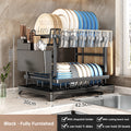 2-Tier Kitchen Dish Drying Rack