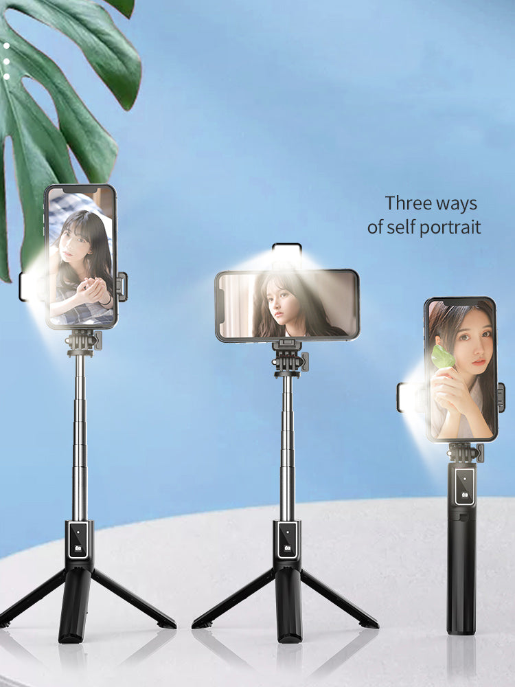 Extended Bluetooth Selfie Stick Tripod