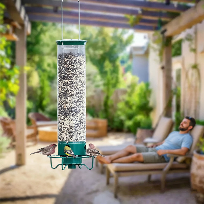 Squirrel-Proof Spinning Bird Feeder