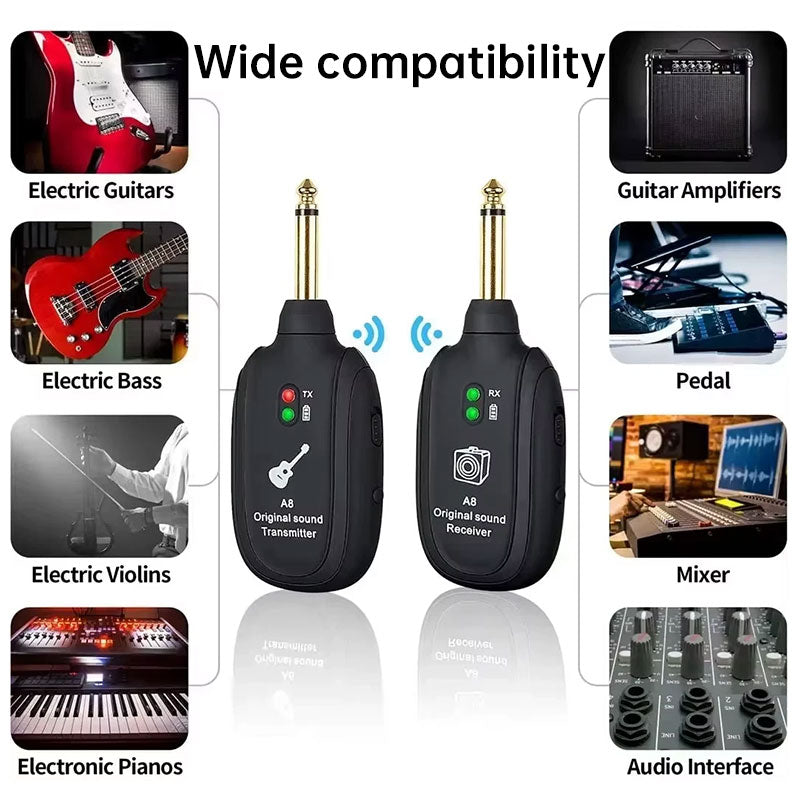 UHF Wireless Guitar System