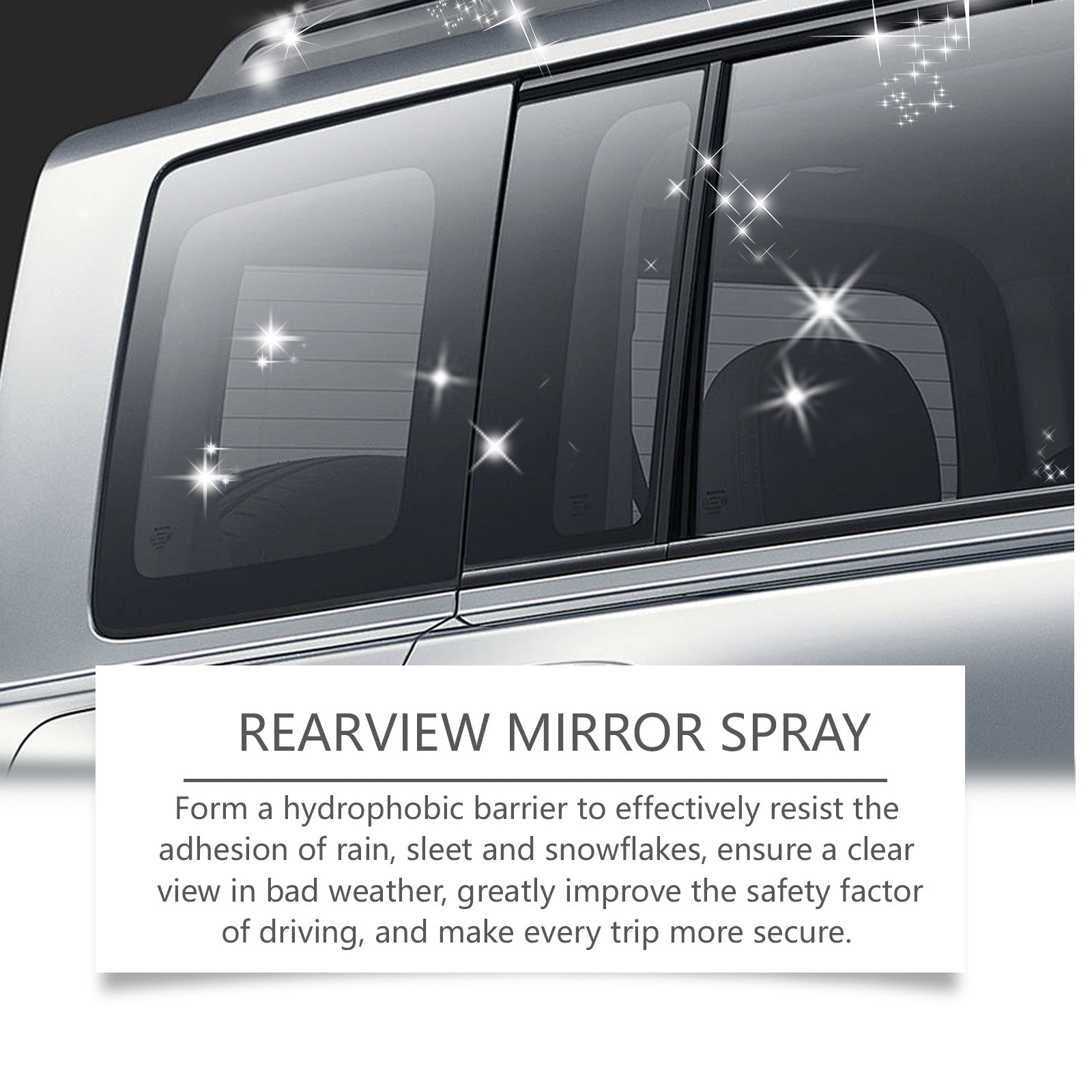 Car Window Rain-Repellent Spray