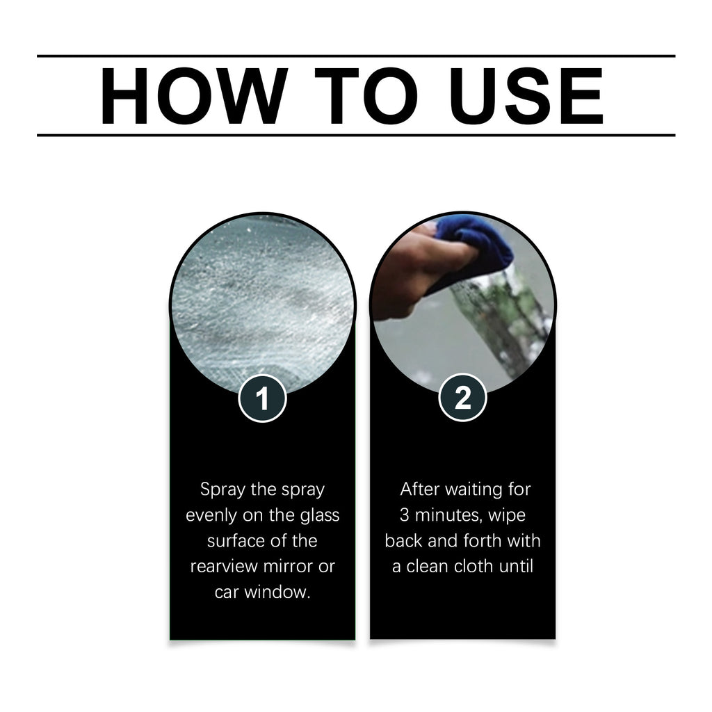 Car Window Rain-Repellent Spray
