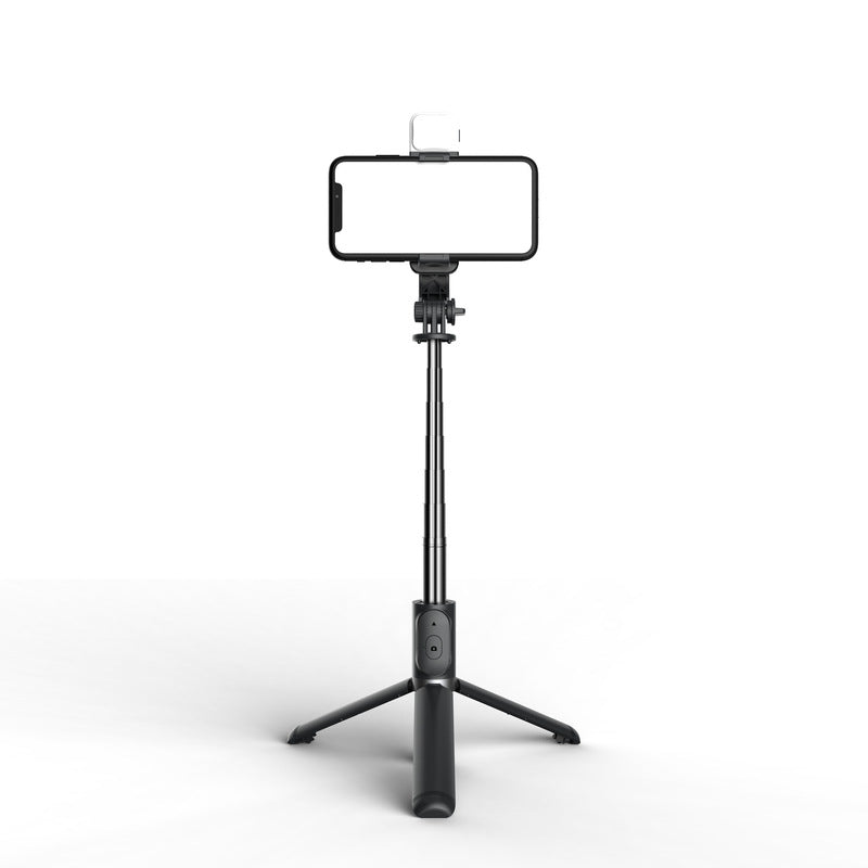 Bluetooth Selfie Stick Tripod with Fill Light