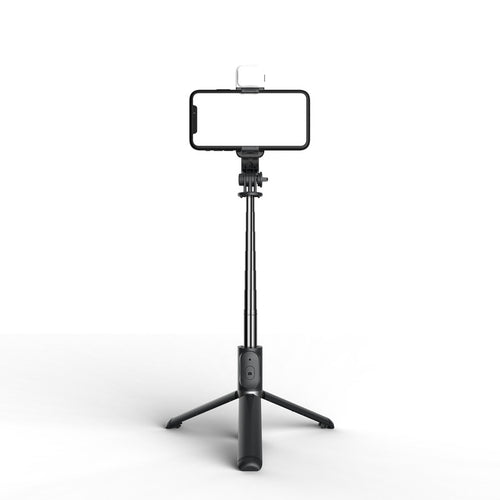 Bluetooth Selfie Stick Tripod with Fill Light