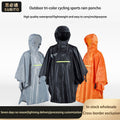 Lightweight Hooded Outdoor Rain Poncho