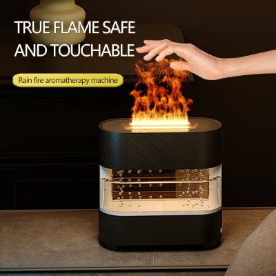Rain Cloud Fire Humidifier & Aroma Diffuser - alternate view