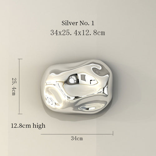 3D Stone Texture Wall Sculpture - alternate view
