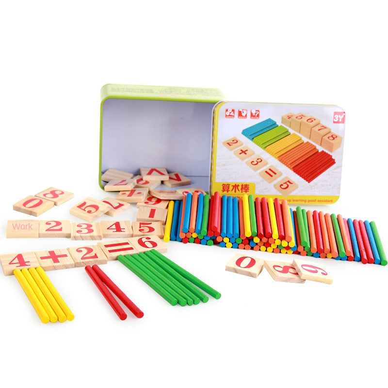 Magnetic Counting Sticks, Math Learning Toy - alternate view