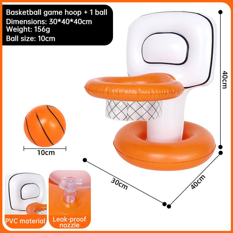 Inflatable Pool Basketball Hoop