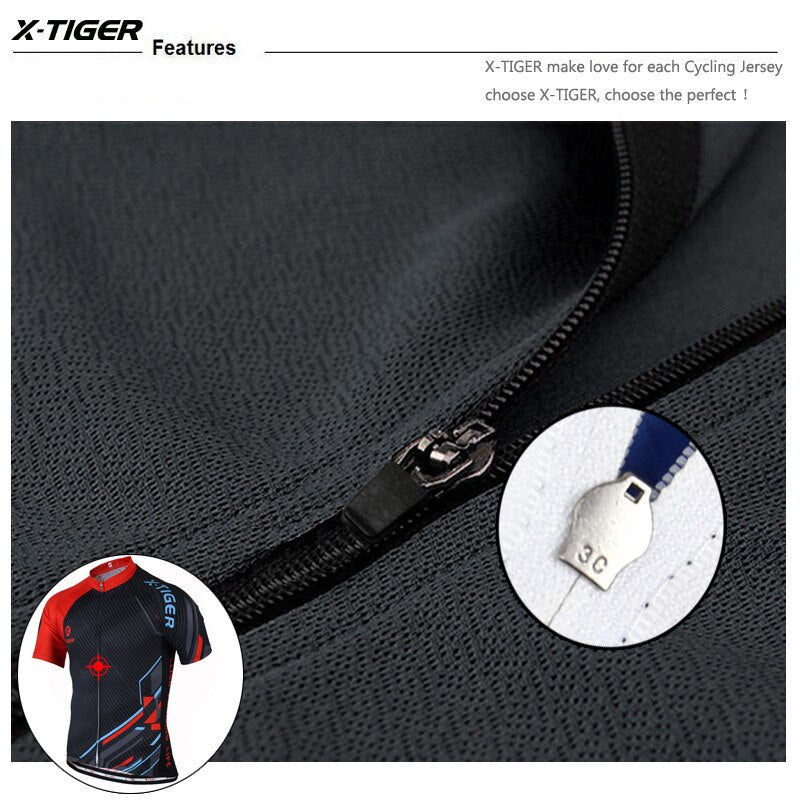 Men's Breathable MTB Cycling Jersey - alternate view