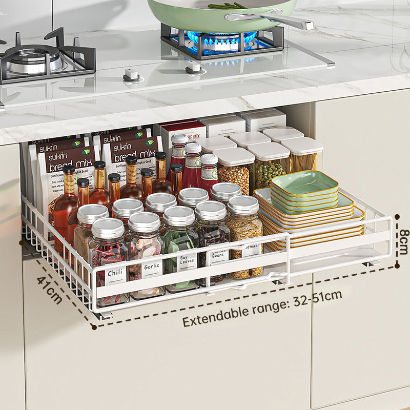 No-Drill Pull-Out Spice Rack (2-Pack) - alternate view