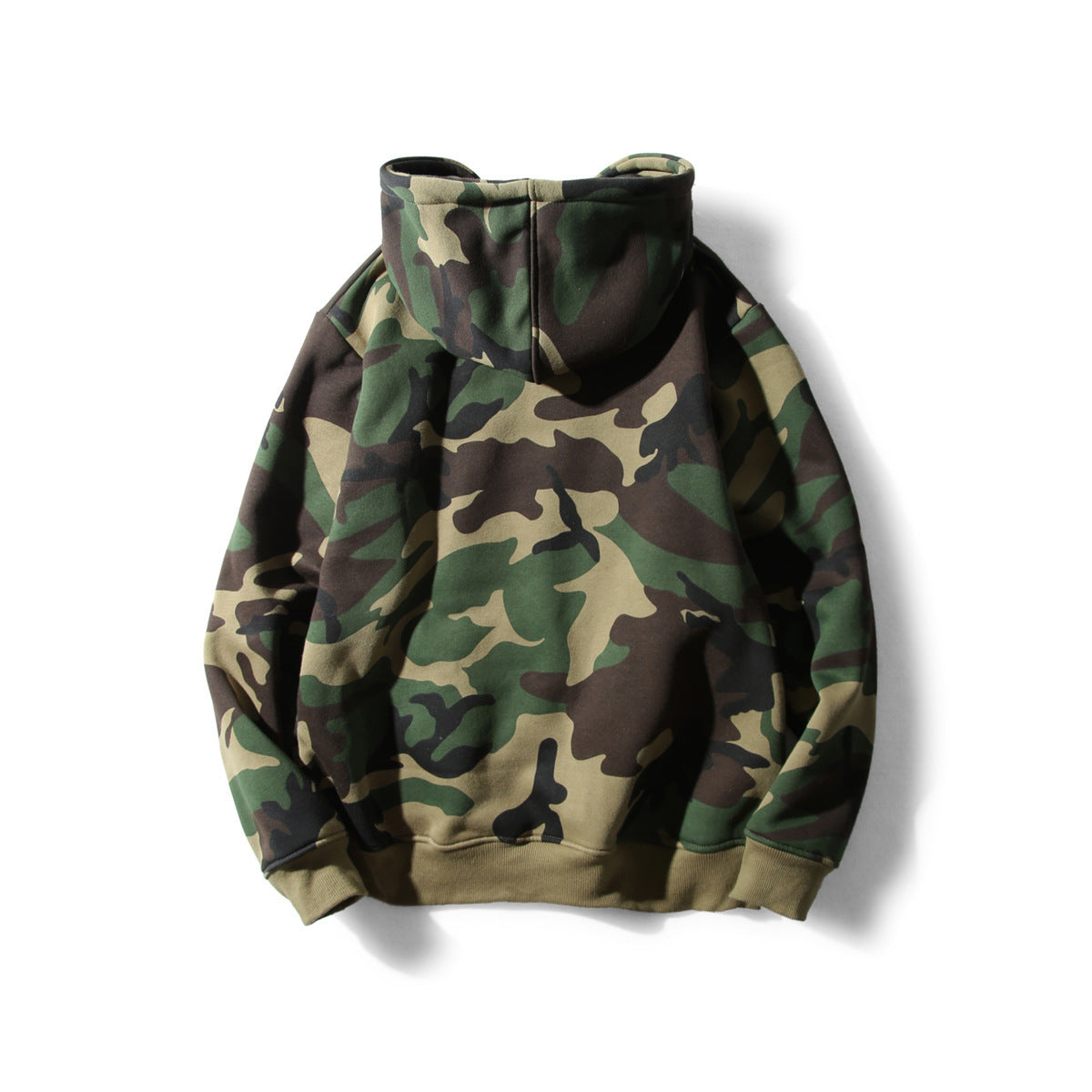 Unisex Loose Fleece Jacket - detail view