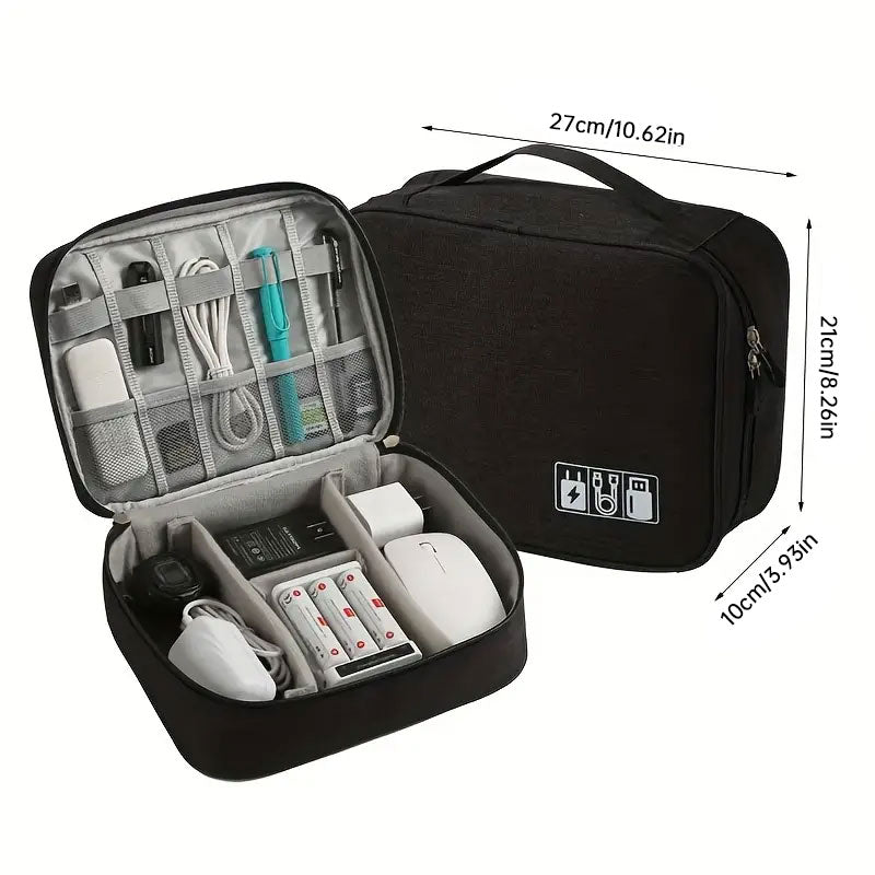 Waterproof Travel Cable Organizer Pouch