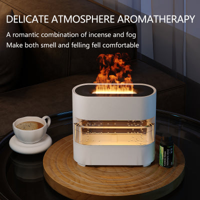 Rain Cloud Fire Humidifier & Aroma Diffuser - detail view